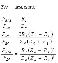 Attenuator Dissipation