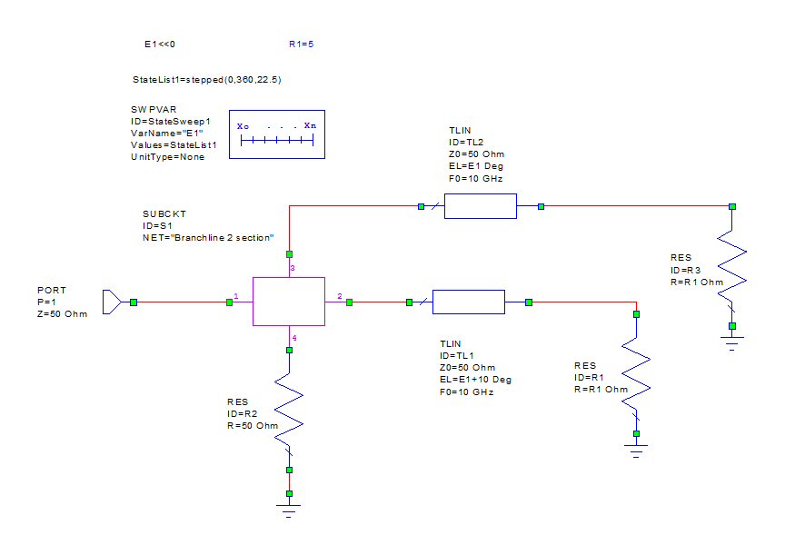 Microwaves101 | Balanced amplifier VSWR