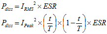 Capacitor ESR Effects