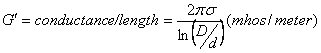 Coax Loss due to Dielectric Conduction