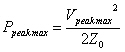 Coax Power Handling