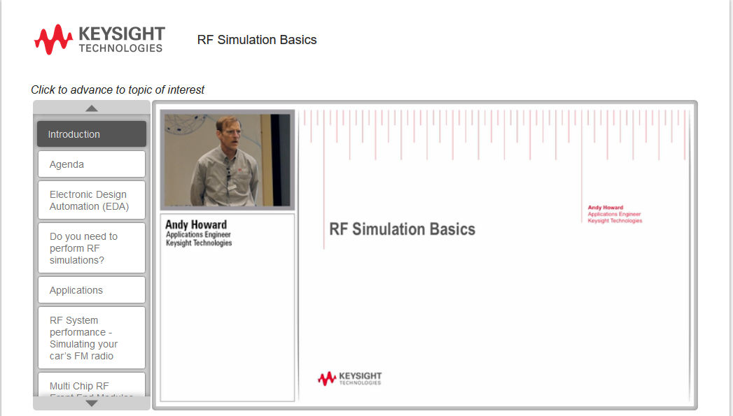 RFSimulationBasics Webinar