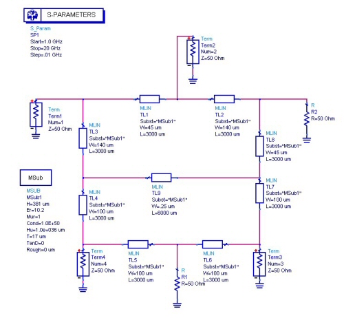 Lim-Eom Power Power Combiner Example #1