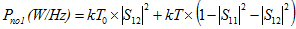 Noise Figure of Passives