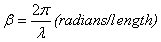 Propagation Constant