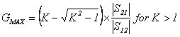 Stability factor