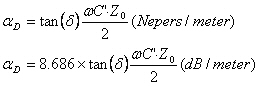 Transmission Line Loss
